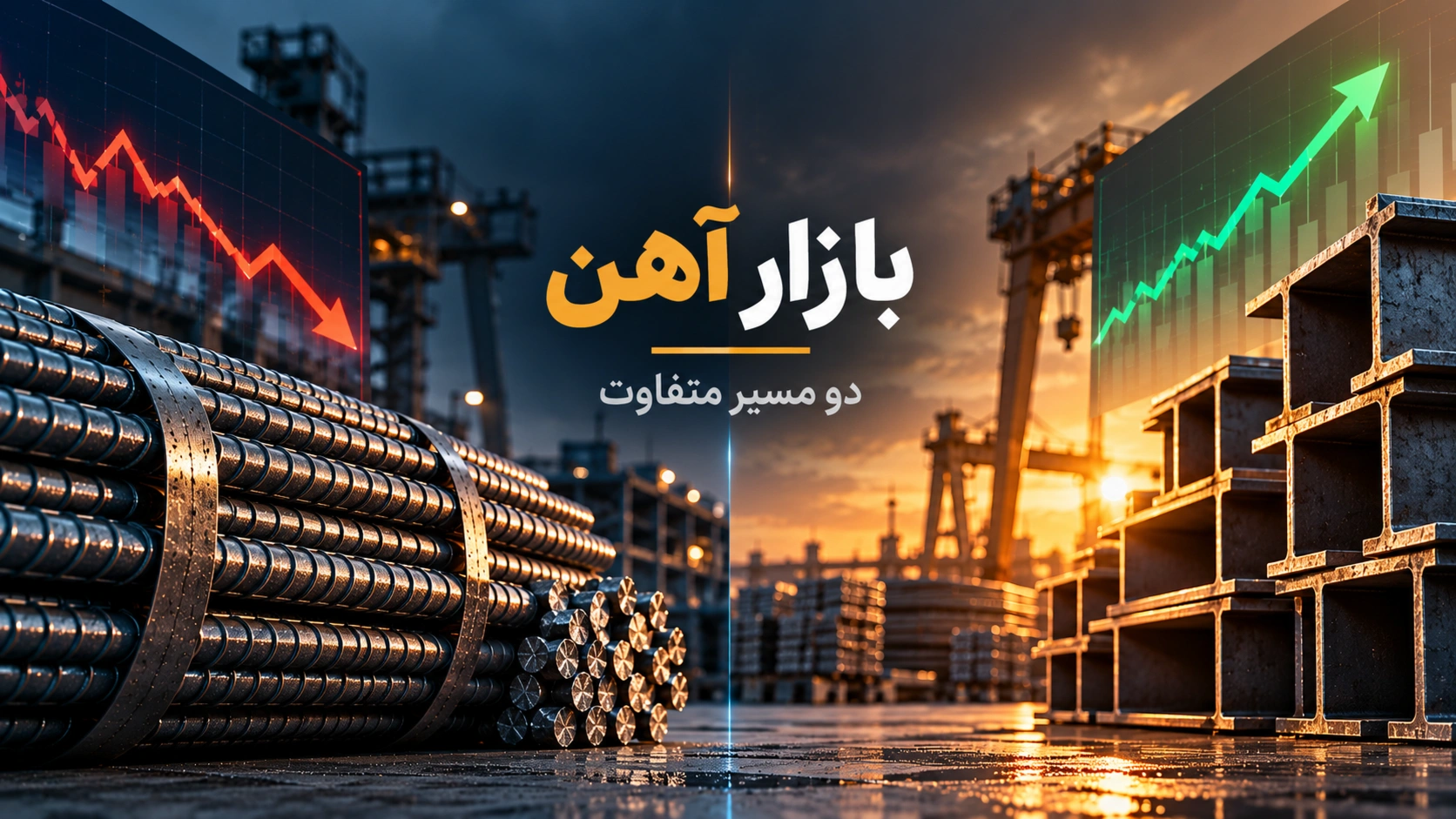 قیمت میلگرد امروز ۵ آبان ۱۴۰۵ | افت قیمت و تحلیل بازار آهن